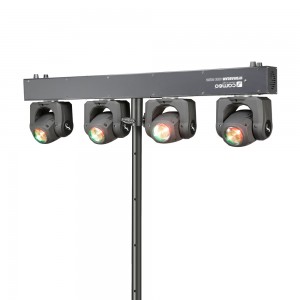 Cameo HYDRABEAM 4000 RGBW - System oświetleniowy z 4 ultraszybkimi głowicami ruchomymi Quad LED 32 W RGBW