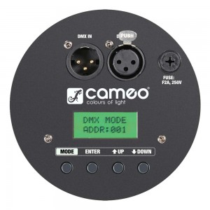 Cameo PAR 64 CAN RGBWA+UV 10 WBS - Lampa PAR 12 x 10 W 6 w 1 LED RGBWA+UV w czarnej obudowie  