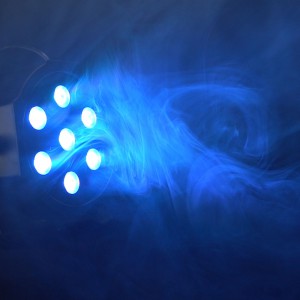Cameo FLAT PAR 1 RGBW IR - Lampa PAR 7 x 4 W High Power FLAT RGBW LED, z opcją zdalnego sterowania pilotem na podczerwień, w c