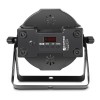 Cameo FLAT PAR 1 TW IR - 7 x 4 W High-Power FLAT Tunable White LED PAR Light in Black Housing with IR Remote Control Option