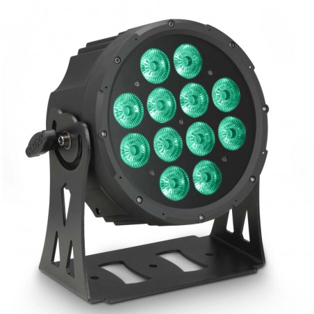 Cameo FLAT PRO 12 - Lampa PAR 12 x 10 W FLAT LED RGBWA w czarnej obudowie  