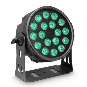 Cameo FLAT PRO 18 - Lampa PAR 18 x 10 W FLAT LED RGBWA w czarnej obudowie