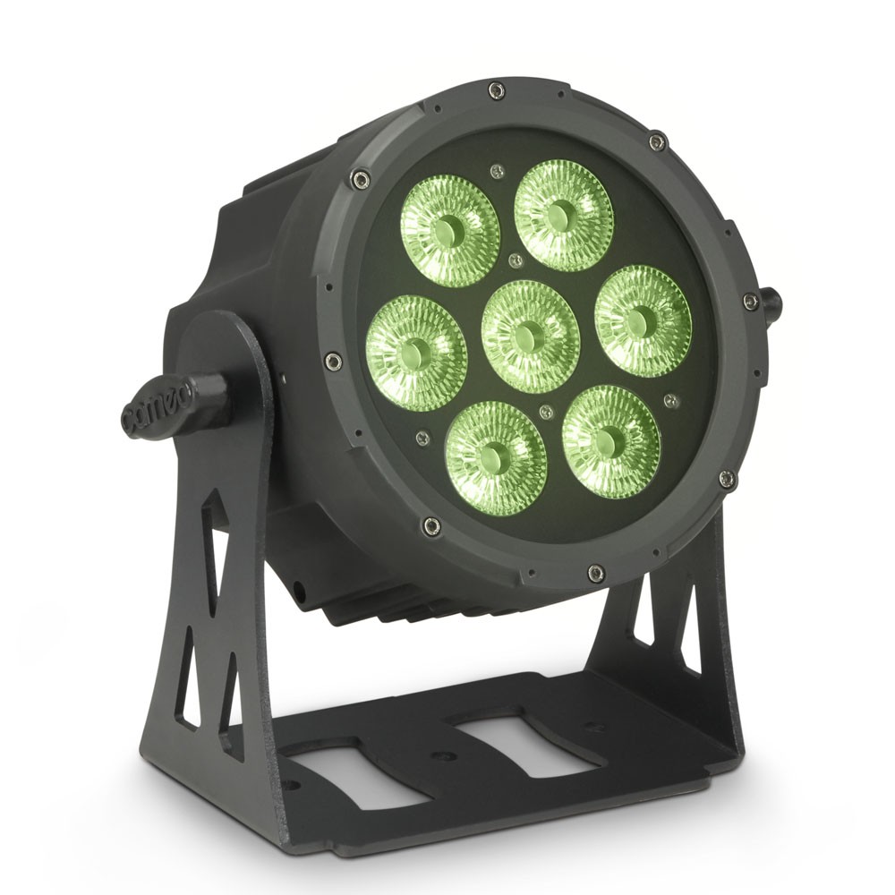 Cameo FLAT PRO 7 XS - Kompaktowa, płaska lampa PAR punktowa Quad LED 7 x 8 W  