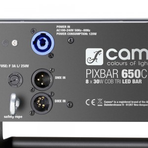 Cameo PIXBAR 650 CPRO - Profesjonalna listwa 8 x 30 W COB LED 