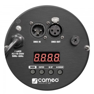 Cameo Studio PAR 64 CAN RGBA Q 8W - Lampa PAR 18 x 8 W QUAD Colour LED RGBA w czarnej obudowie  