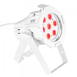 Cameo Studio Mini PAR Q 8WWH - Lampa PAR 7 x 8 W Quad Colour LED RGBW w białej obudowie  