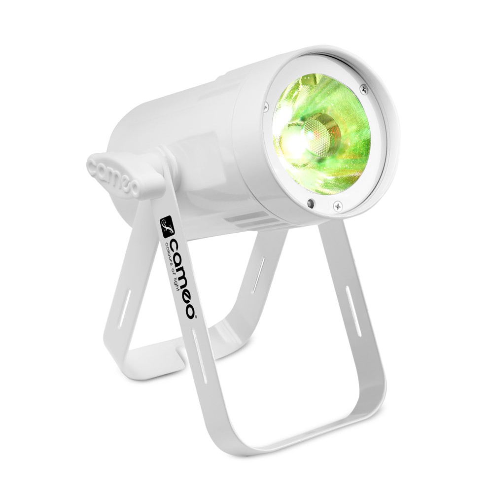 Cameo Q-Spot 15 RGBW WH - Kompaktowa lampa PAR LED RGBW typu Spot 15 W w białym kolorze  