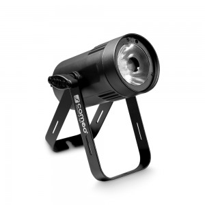 Cameo Q-Spot 15 W - Kompaktowa lampa PAR typu Spot z białą ciepłą diodą LED 15 W w czarnym kolorze 