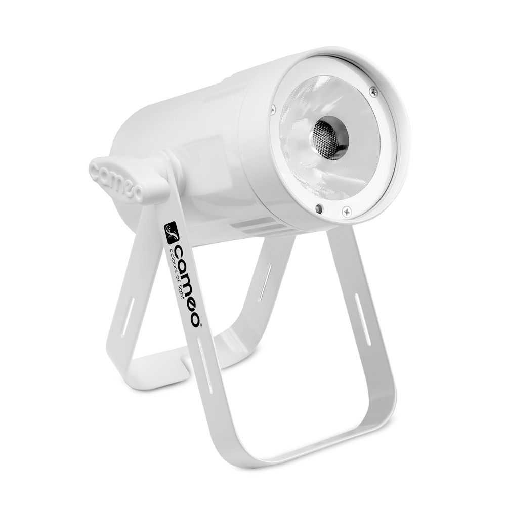 Cameo Q-Spot 15 W WH - Kompaktowa lampa PAR typu Spot z białą ciepłą diodą LED 15 W w białym kolorze Cameo Q-Spot 15 W WH - Kompaktowa lampa PAR typu Spot z białą ciepłą diodą LED 15 W w białym kolorze