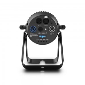 Cameo Q-Spot 40 RGBW - Compact Spotlight with 40W RGBW LED in Black Housing