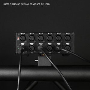 Cameo SB 6 T RDM - 6-Output DMX/RDM Splitter/Booster with 3 and 5-Pin Connectors