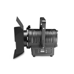 Cameo TS 100 WW - Theatre Spotlight with Fresnel Lens and 100 Watt Warm White LED in Black Housing