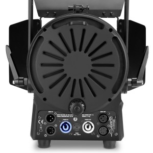 Cameo TS 100 WW - Theatre Spotlight with Fresnel Lens and 100 Watt Warm White LED in Black Housing