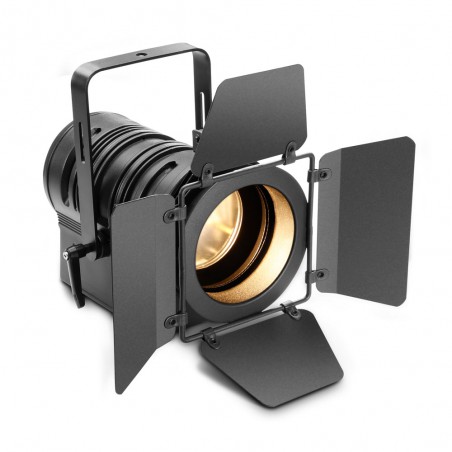 Cameo TS 40 WW - Theatre spotlight with PC lens and 40 watt warm white LED in black housing