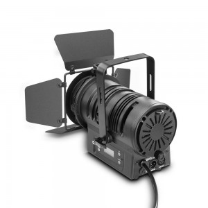 Cameo TS 60 W RGBW - Theatre spotlight with PC lens and 60W RGBW LED in black Housing