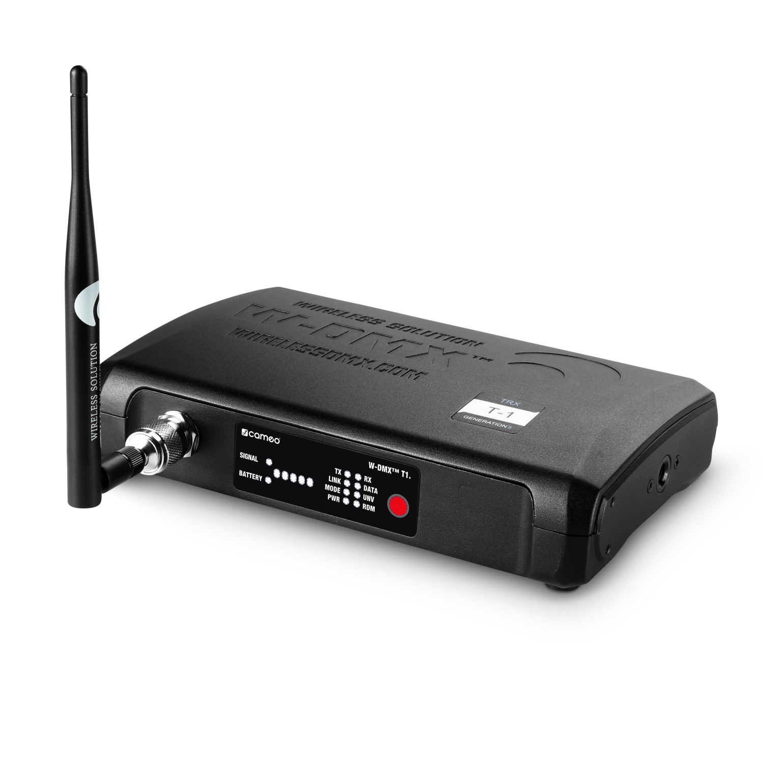 Cameo W-DMX T1 - W-DMX 2.4 GHz Transceiver powered by Wireless Solution Cameo W-DMX T1 - W-DMX 2.4 GHz Transceiver powered by Wireless Solution