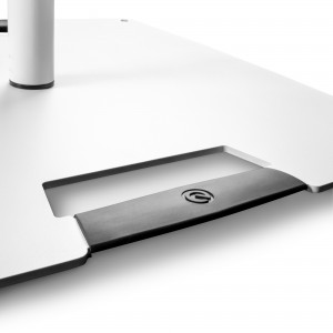 Gravity LS 431 W - Lighting Stand with Square Steel Base (prepared for Off-Centre Weight Attachment)