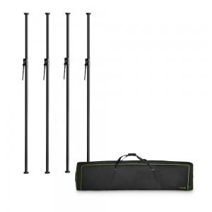 Gravity LS VP SET 1 - Vari-Pole Set of 4 Clamping Poles in Transport Bag