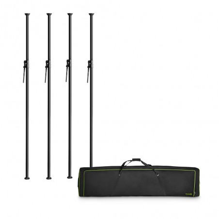 Gravity LS VP SET 1 - Vari-Pole® Set of 4 Clamping Poles in Transport Bag