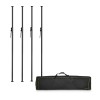 Gravity LS VP SET 1 - Vari-Pole Set of 4 Clamping Poles in Transport Bag