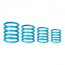 Gravity RP 5555 BLU 1 - Uniwersalny zestaw pierścieni pasujący do wszystkich artykułów, głęboki błękitny
