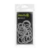 Gravity RP 5555 GRY 1 - Uniwersalny zestaw pierścieni Gravity, szary  