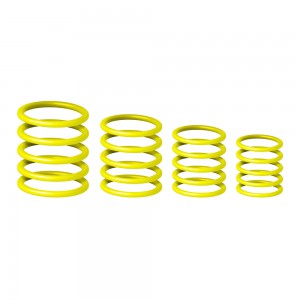 Gravity RP 5555 YEL 1 - Uniwersalny zestaw pierścieni Gravity, słoneczny żółty  