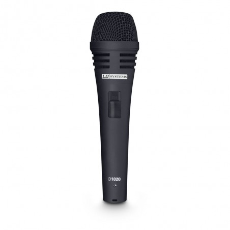 LD Systems D 1020 - Dynamiczny mikrofon wokalny z włącznikiem  