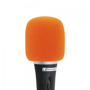LD Systems D 913 ORG - Osłona przeciwwietrzna do mikrofonu, pomarańczowa  