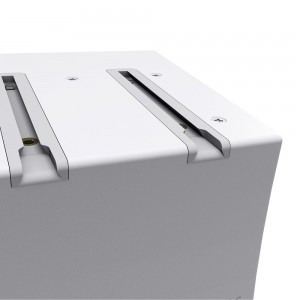 LD Systems CURV 500 S2 W - Dwa głośniki satelitarne Array do przenośnego systemu Array CURV 500, białe  