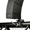 LD Systems CURV 500 TMB - Uchwyt do montażu na trawersie do głośnika satelitarnego CURV 500  