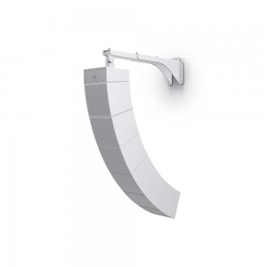 LD Systems CURV 500 WMBL W - Curv 500® Tilt & Swivel Wall Mount Bracket for up to 6 Satellites White