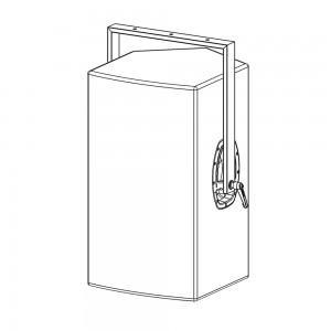 LD Systems DDQ 15 SB - Uchwyt wahadłowy do LDDDQ15  