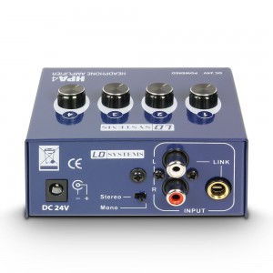 LD Systems HPA 4 - 4-kanałowy wzmacniacz słuchawkowy