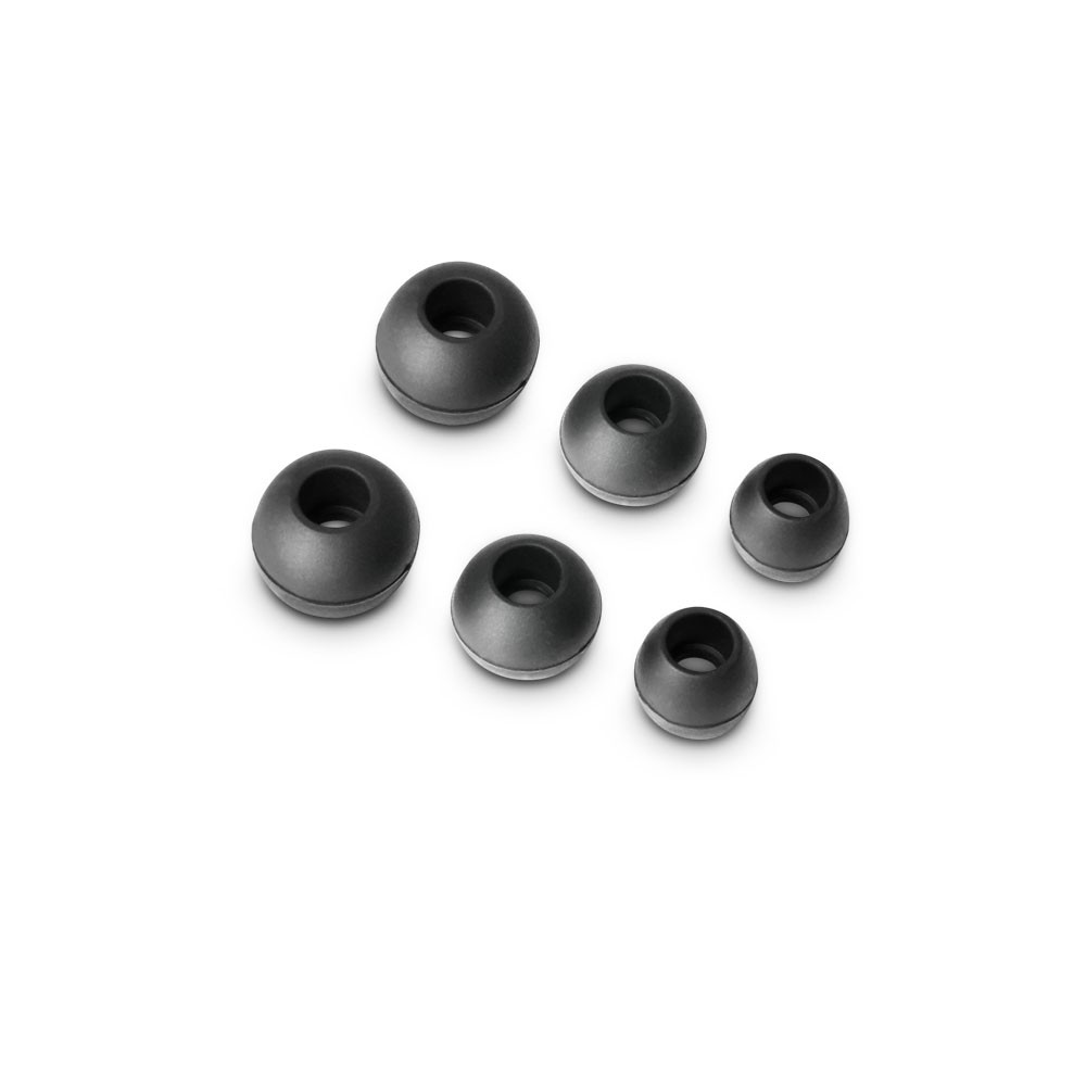 LD Systems IET BLACK - Wkładki do słuchawek dokanałowych, czarne LD Systems IET BLACK - Wkładki do słuchawek dokanałowych, czarne