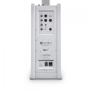 LD Systems MAUI 11 G2 W - Przenośny system kolumn PA z mikserem i modułem Bluetooth, biały