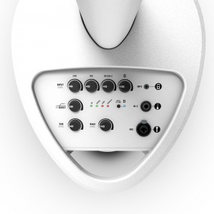 LD Systems MAUI 5 W - Ultraprzenośny system kolumn PA z mikserem i Bluetooth, biały