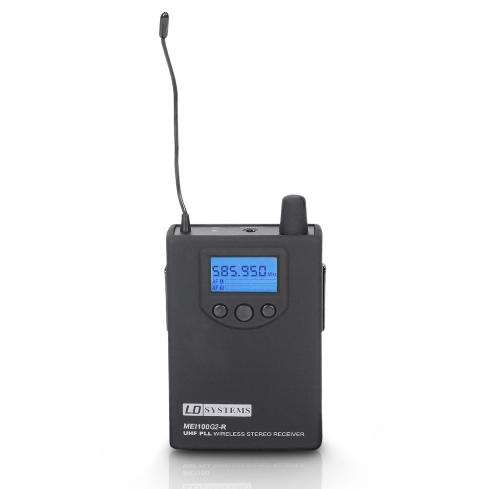 LD Systems MEI 100 G2 BPR B 5 - Odbiornik do dousznego systemu monitorowania LDMEI100G2 LD Systems MEI 100 G2 BPR B 5 - Odbiornik do dousznego systemu monitorowania LDMEI100G2