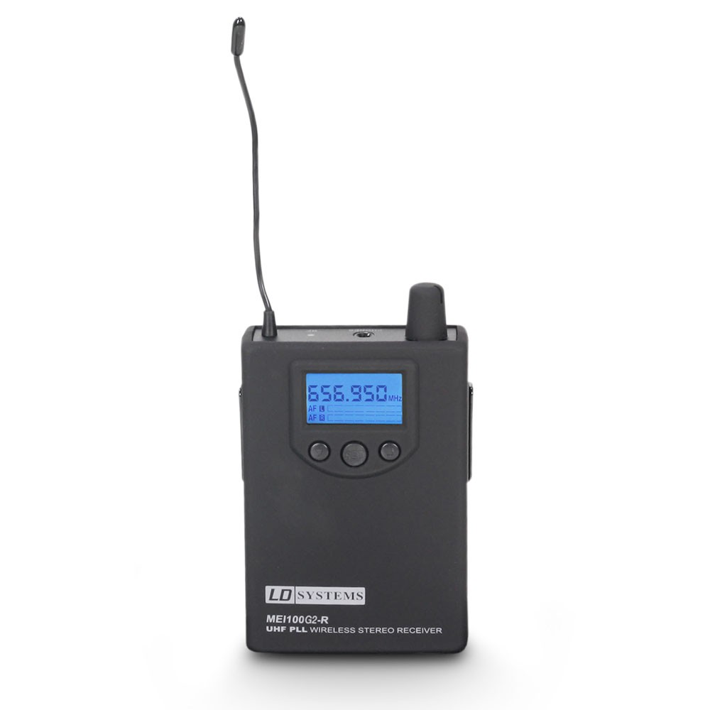LD Systems MEI 100 G2 BPR B 6 - Odbiornik do dousznego systemu monitorowania LDMEI100G2 LD Systems MEI 100 G2 BPR B 6 - Odbiornik do dousznego systemu monitorowania LDMEI100G2