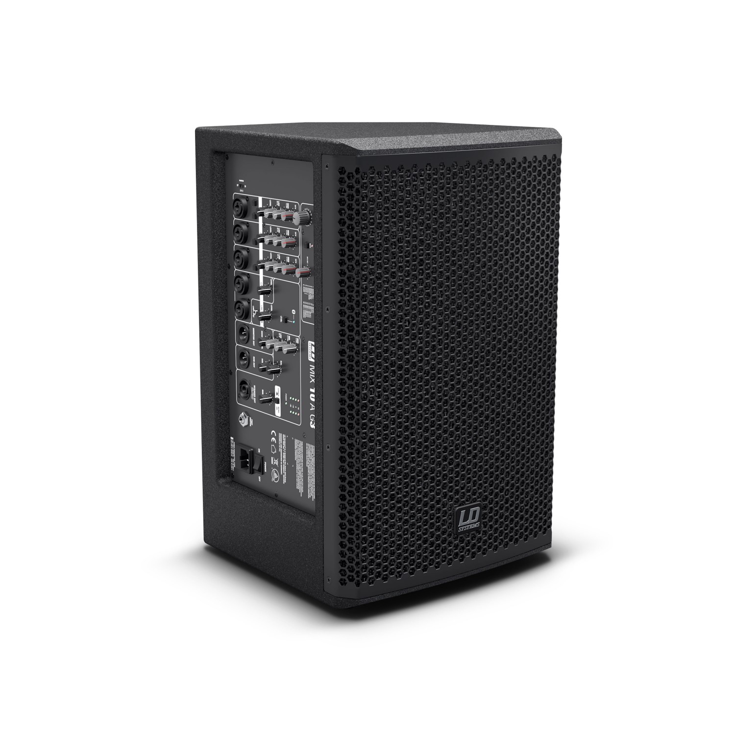 LD Systems MIX 10 A G3 - Active 2-Way Loudspeaker with Integrated 7-Channel Mixer LD Systems MIX 10 A G3 - kolumna aktywna z mikserem