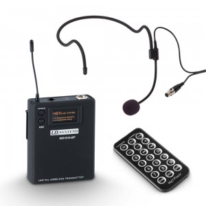 LD Systems ROADBUDDY 10 HS B5 - Zasilana z akumulatorów kolumna Bluetooth z mikserem, nadajnikiem Bodypack i zestawem nagłowny