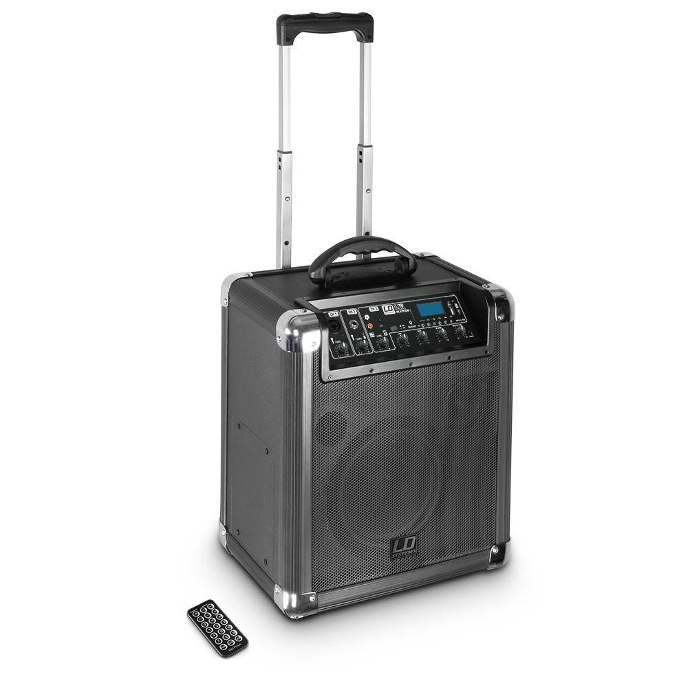 LD Systems Roadjack 10 - Zasilany bateryjnie głośnik bluetooth z mikserem LD Systems Roadjack 10 - Zasilany bateryjnie głośnik bluetooth z mikserem