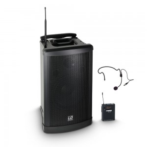 LD Systems Roadman 102 HS B 6 - Portable PA Speaker with Headset