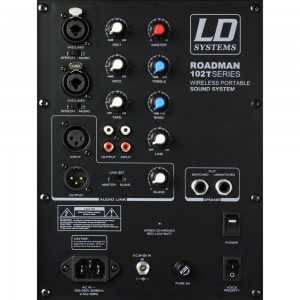 LD Systems Roadman 102 HS B 6 - Portable PA Speaker with Headset