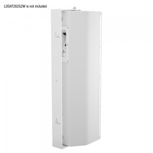 LD Systems SAT 262 G2 WMB W - Obrotowy uchwyt ścienny do SAT 262 G2, biały  