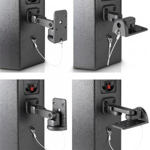 LD Systems SAT WMB 10 W - Uchwyt ścienny do głośników, biały 