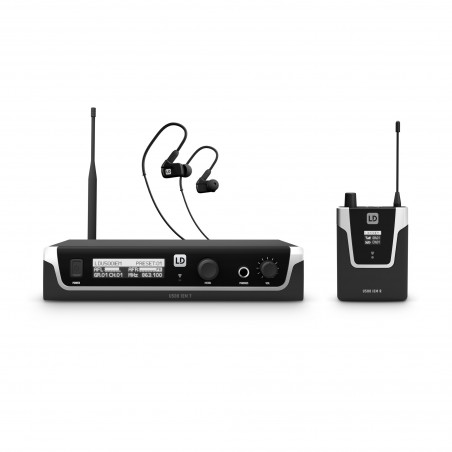 LD Systems U505.1 IEM HP - In-Ear Monitoring System with Earphones