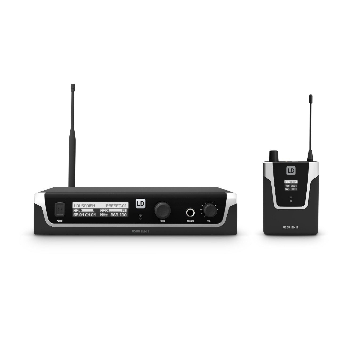 LD Systems U505 IEM - System odsłuchu dousznego LD Systems U505 IEM
- System odsłuchu dousznego