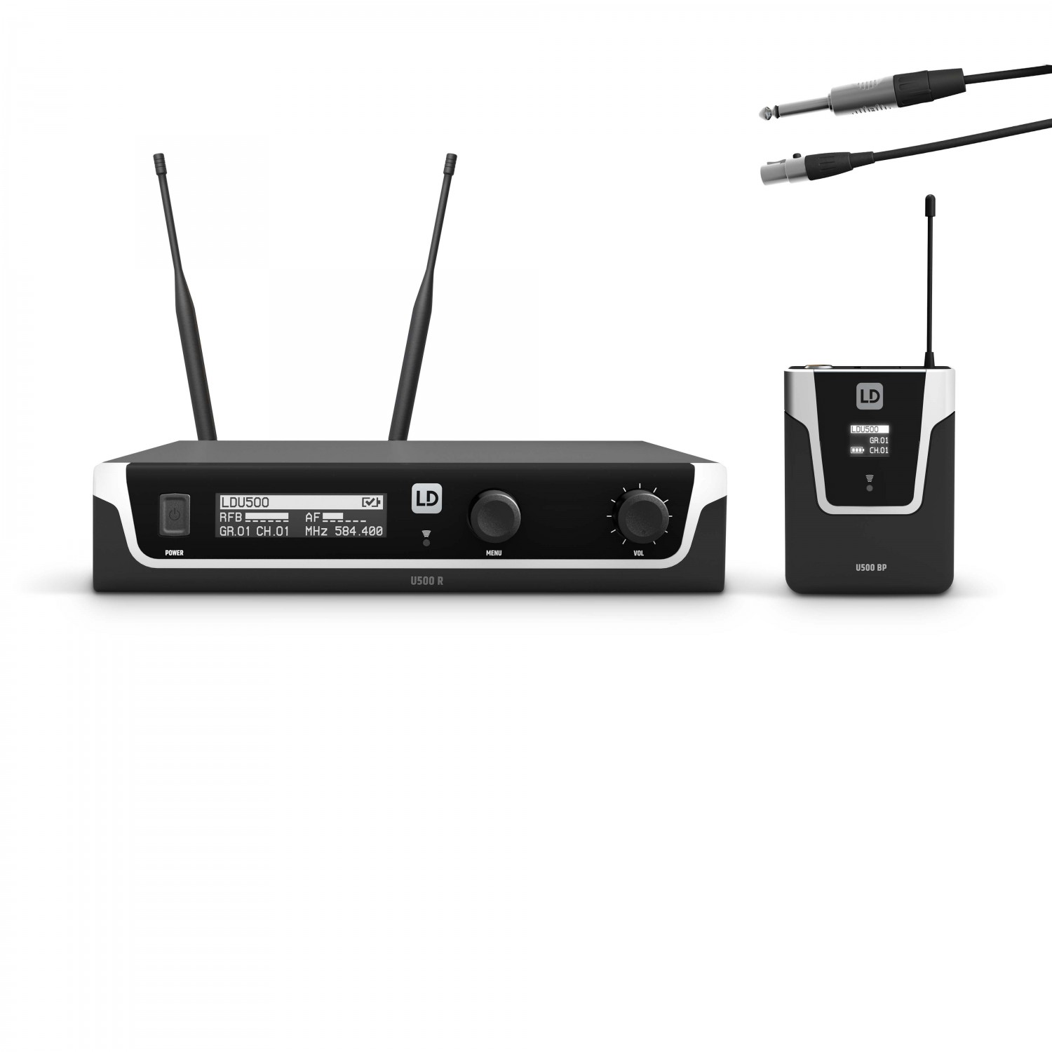 LD Systems U506 BPG - Bezprzewodowy system mikrofonowy z nadajnikiem Bodypack i kablem gitarowym LD Systems U506 BPG - Bezprzewodowy system mikrofonowy z nadajnikiem Bodypack i kablem gitarowym