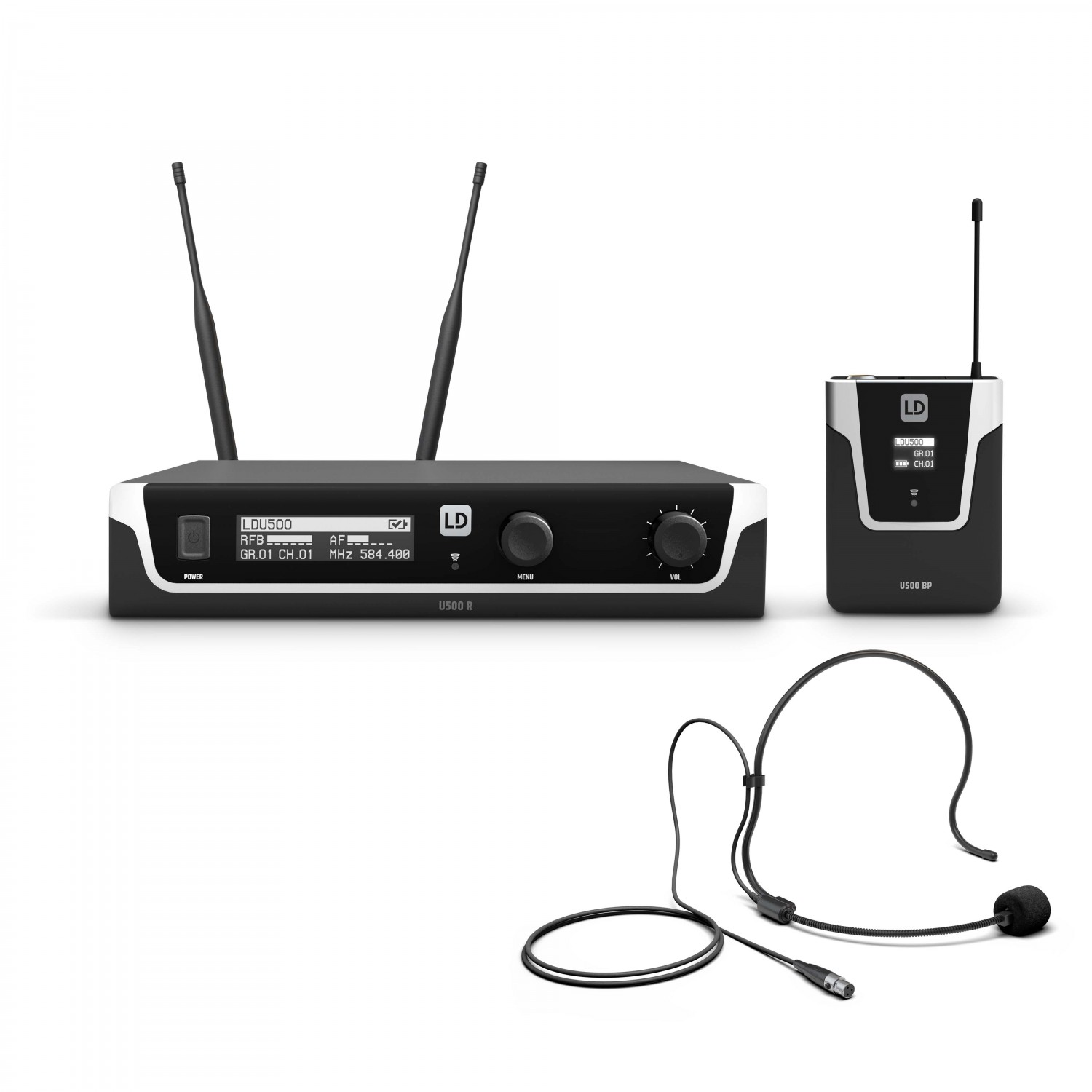 LD Systems U506 BPH - Bezprzewodowy system mikrofonowy z nadajnikiem Bodypack i zestawem nagłownym LD Systems U506 BPH - Bezprzewodowy system mikrofonowy z nadajnikiem Bodypack i zestawem nagłownym